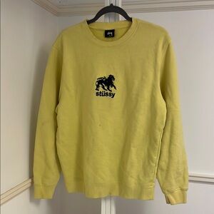 Stussy Yellow Men's Sweater